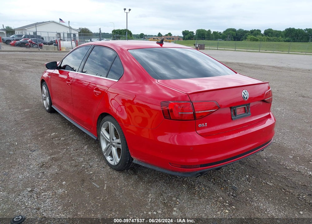 2017 VOLKSWAGEN JETTA GLI VIN: 3VW4T7AJ0HM328100