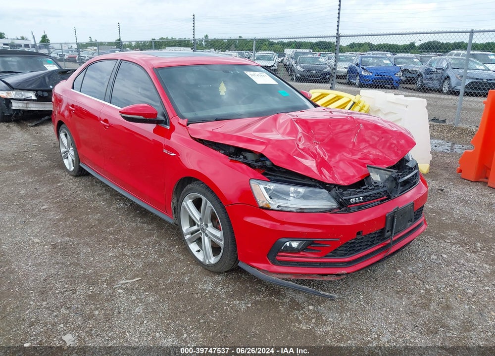 2017 VOLKSWAGEN JETTA GLI VIN: 3VW4T7AJ0HM328100