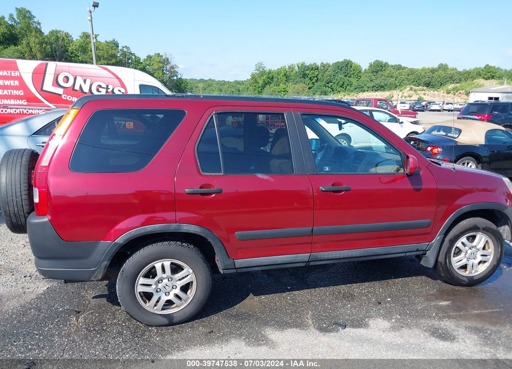 2004 HONDA CR-V EX VIN: SHSRD78884U255168
