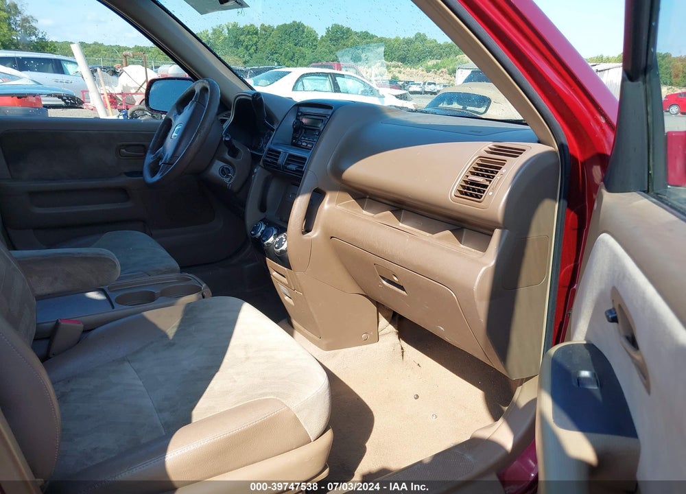 2004 HONDA CR-V EX VIN: SHSRD78884U255168