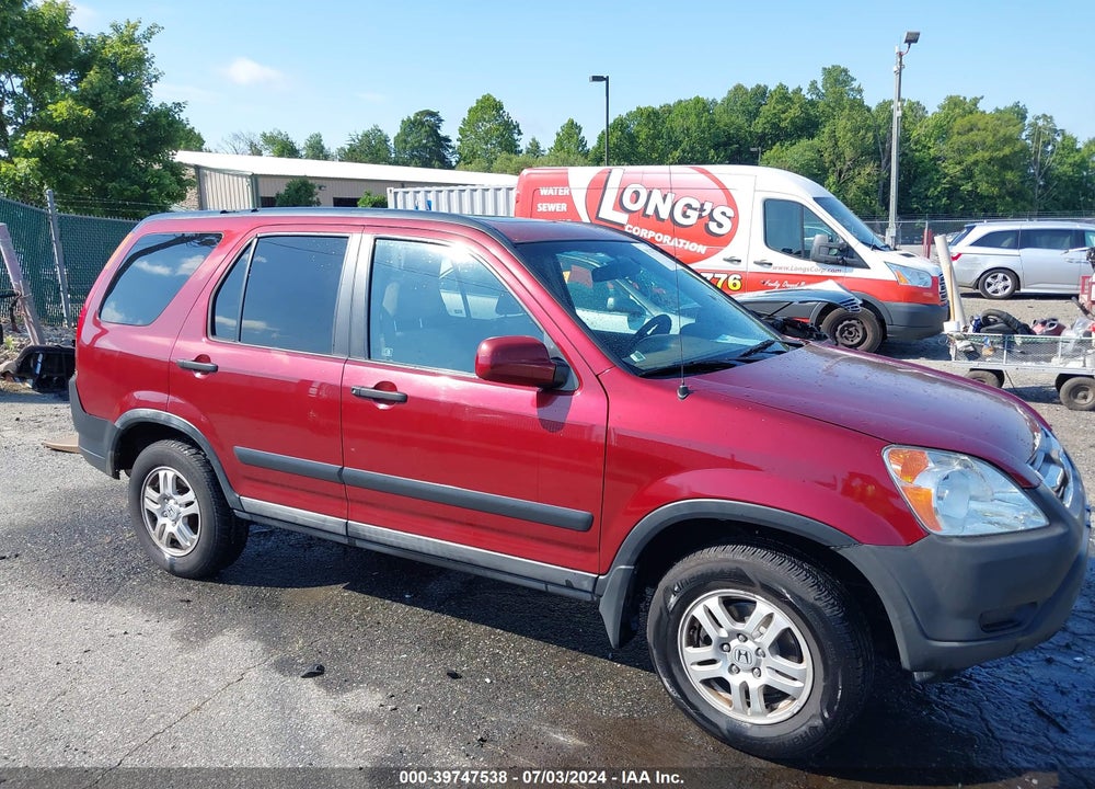 2004 HONDA CR-V EX VIN: SHSRD78884U255168