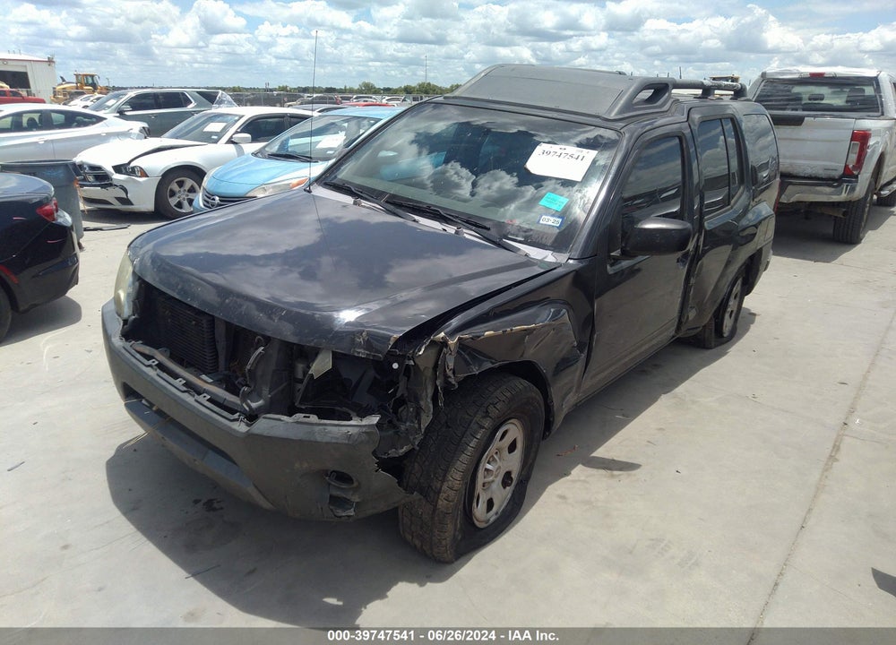 2008 NISSAN XTERRA X VIN: 5N1AN08U58C502862