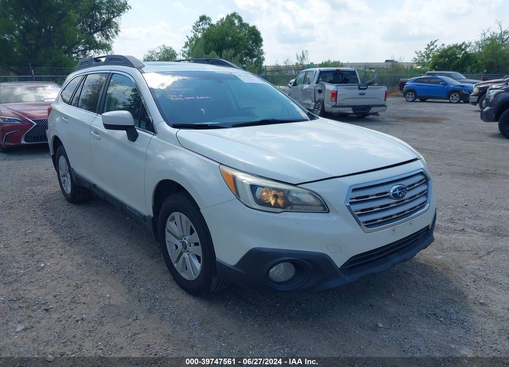 2017 SUBARU OUTBACK 2.5I PREMIUM VIN: 4S4BSADC4H3438815