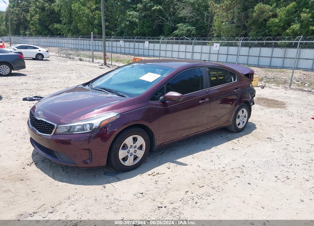 2017 KIA FORTE LX VIN: 3KPFK4A76HE074856