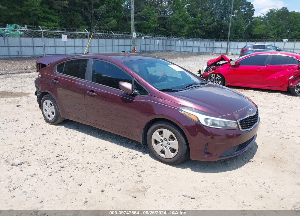2017 KIA FORTE LX VIN: 3KPFK4A76HE074856