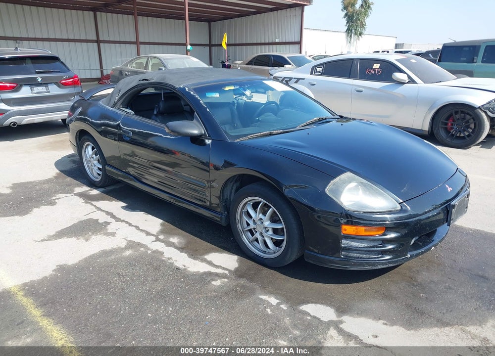 2001 MITSUBISHI ECLIPSE SPYDER GT VIN: 4A3AE85H41E124289