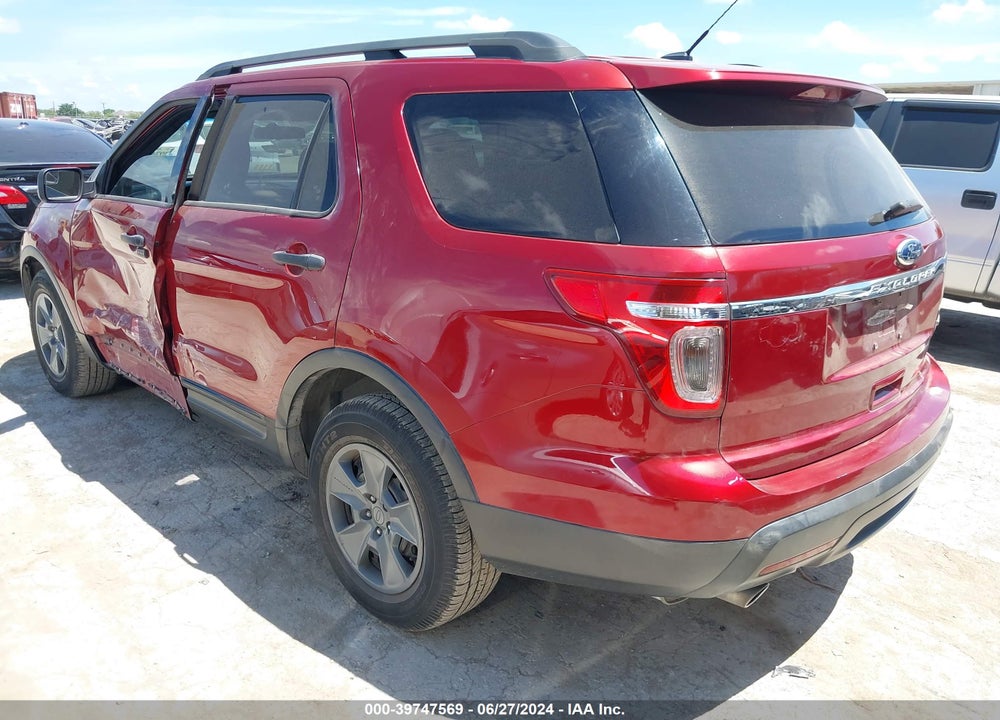 2013 FORD EXPLORER VIN: 1FM5K7B89DGC19642