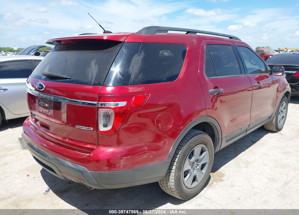 2013 FORD EXPLORER VIN: 1FM5K7B89DGC19642