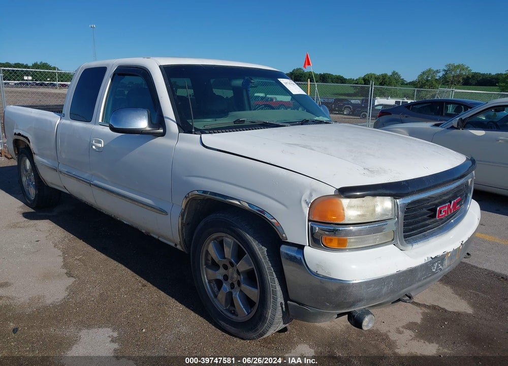 1999 GMC SIERRA 1500 SL VIN: 2GTEC19T5X1507054
