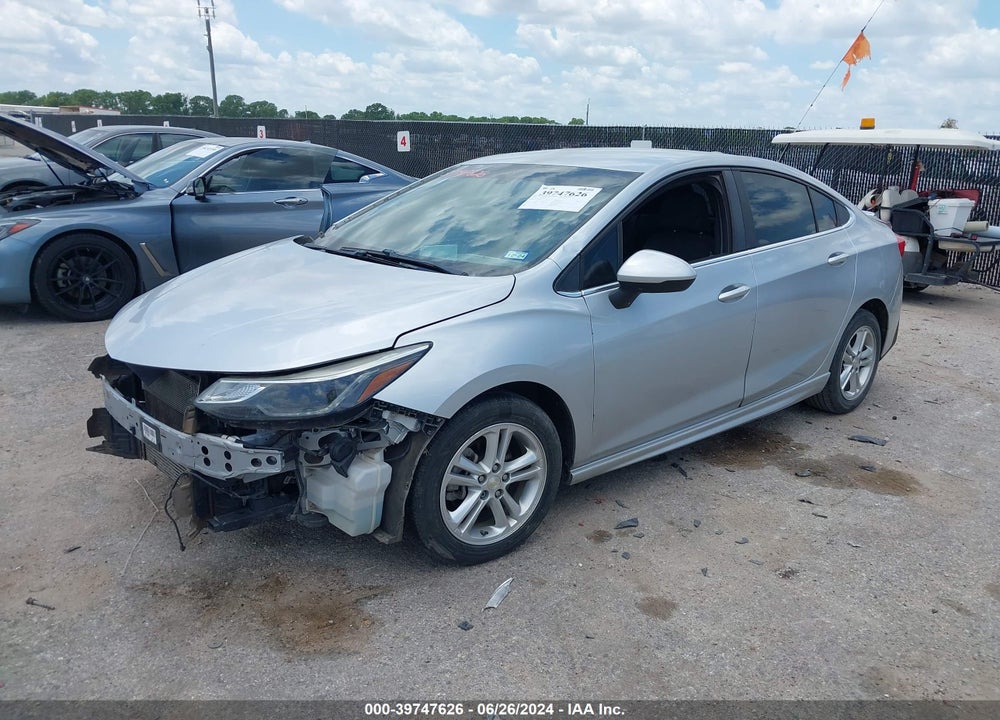 2016 CHEVROLET CRUZE LT AUTO VIN: 1G1BE5SM1G7313012