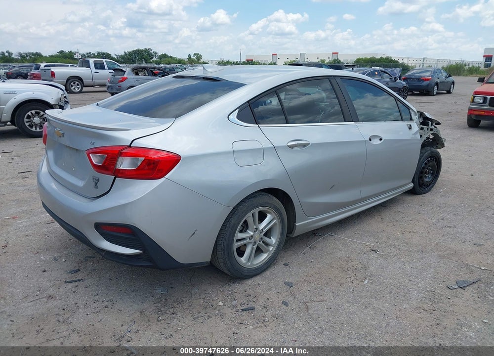 2016 CHEVROLET CRUZE LT AUTO VIN: 1G1BE5SM1G7313012