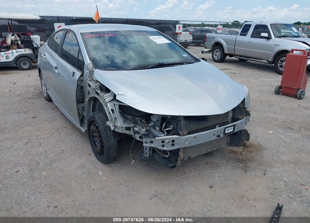 2016 CHEVROLET CRUZE LT AUTO VIN: 1G1BE5SM1G7313012