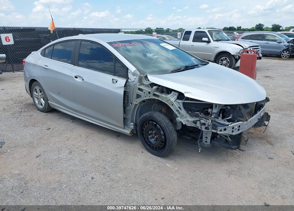 2016 CHEVROLET CRUZE LT AUTO VIN: 1G1BE5SM1G7313012