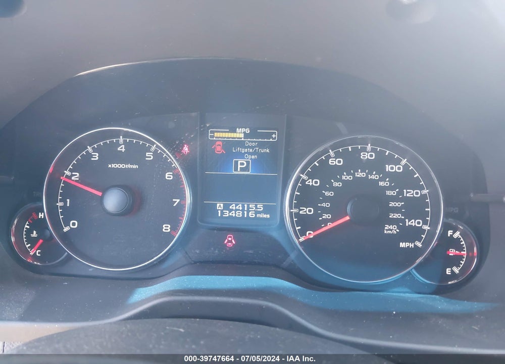 2014 SUBARU OUTBACK 2.5I LIMITED VIN: 4S4BRBKC3E3322053