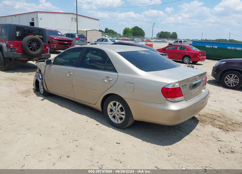 2005 TOYOTA CAMRY LE V6 VIN: 4T1BF32K25U613823