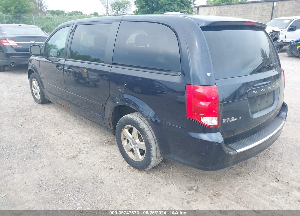 2011 DODGE GRAND CARAVAN MAINSTREET VIN: 2D4RN3DG1BR750357