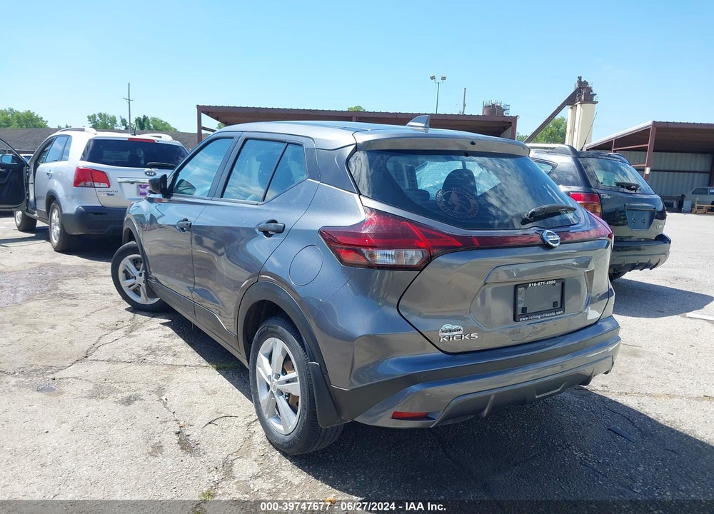 2021 NISSAN KICKS S XTRONIC CVT VIN: 3N1CP5BVXML474645