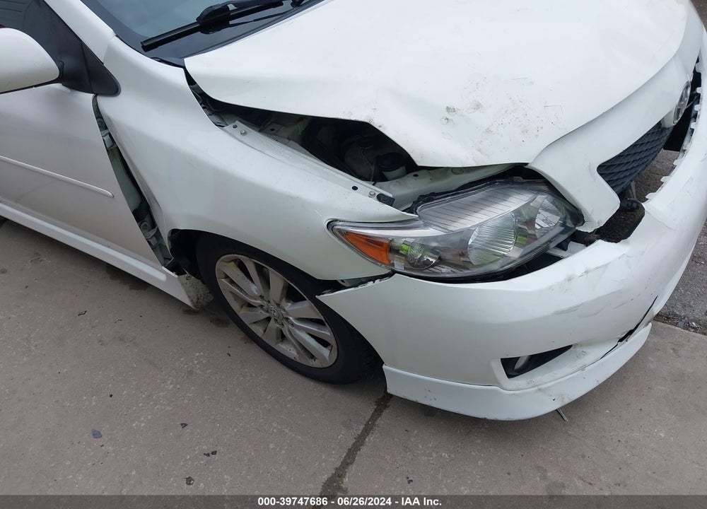 2009 TOYOTA COROLLA S VIN: 1NXBU40E89Z086742
