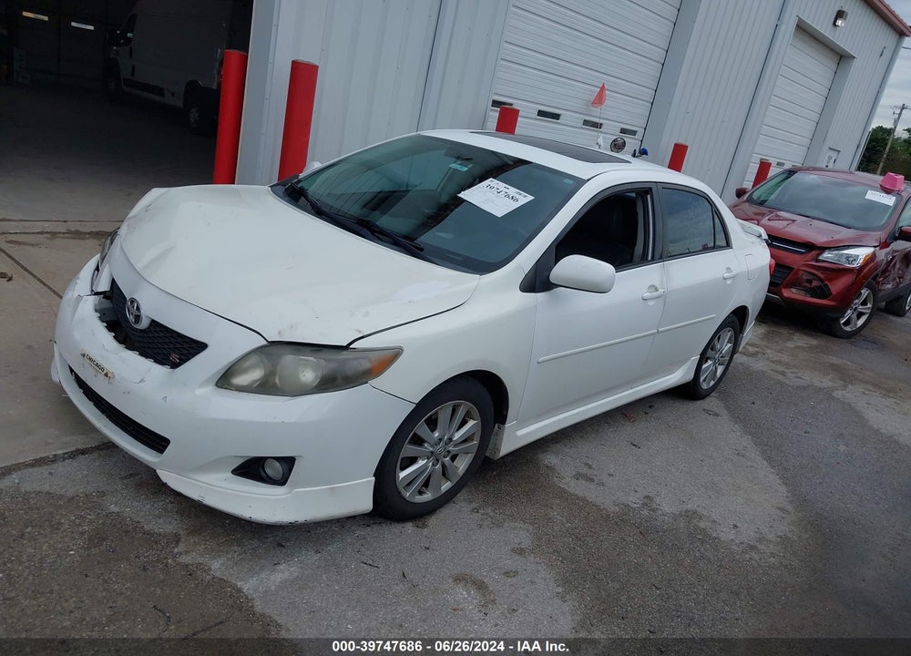 2009 TOYOTA COROLLA S VIN: 1NXBU40E89Z086742