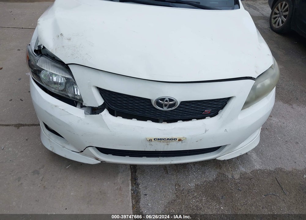 2009 TOYOTA COROLLA S VIN: 1NXBU40E89Z086742