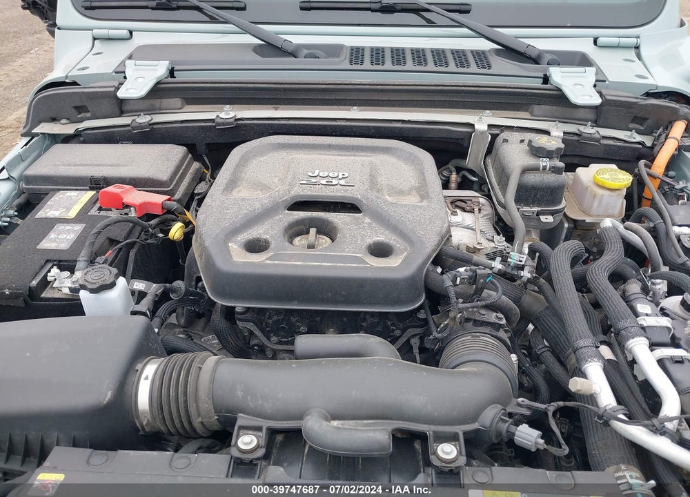 2023 JEEP WRANGLER 4XE SAHARA VIN: 1C4JJXP67PW627063