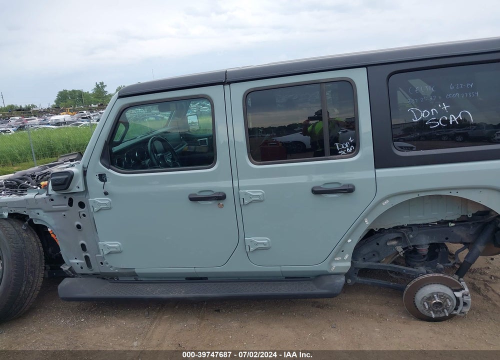 2023 JEEP WRANGLER 4XE SAHARA VIN: 1C4JJXP67PW627063