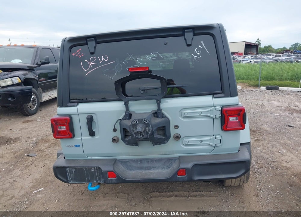2023 JEEP WRANGLER 4XE SAHARA VIN: 1C4JJXP67PW627063