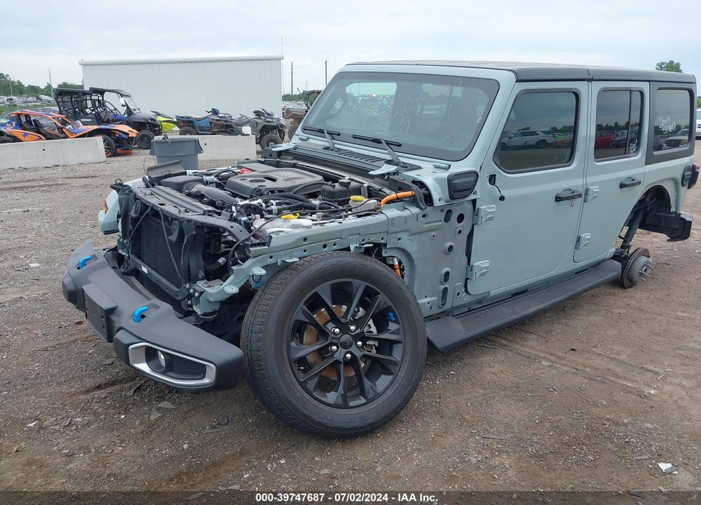 2023 JEEP WRANGLER 4XE SAHARA VIN: 1C4JJXP67PW627063