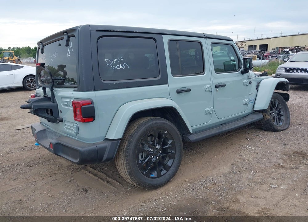 2023 JEEP WRANGLER 4XE SAHARA VIN: 1C4JJXP67PW627063