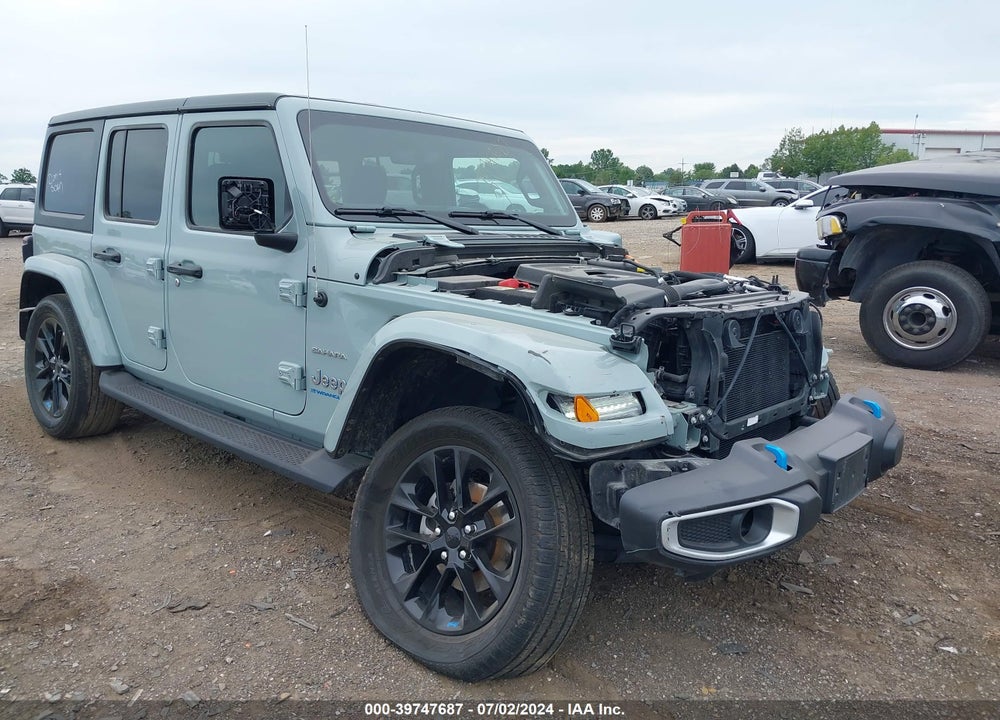 2023 JEEP WRANGLER 4XE SAHARA VIN: 1C4JJXP67PW627063