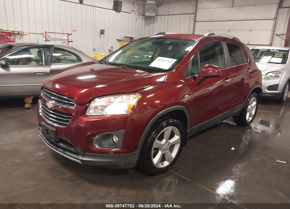 2016 CHEVROLET TRAX LTZ VIN: 3GNCJRSB5GL250111