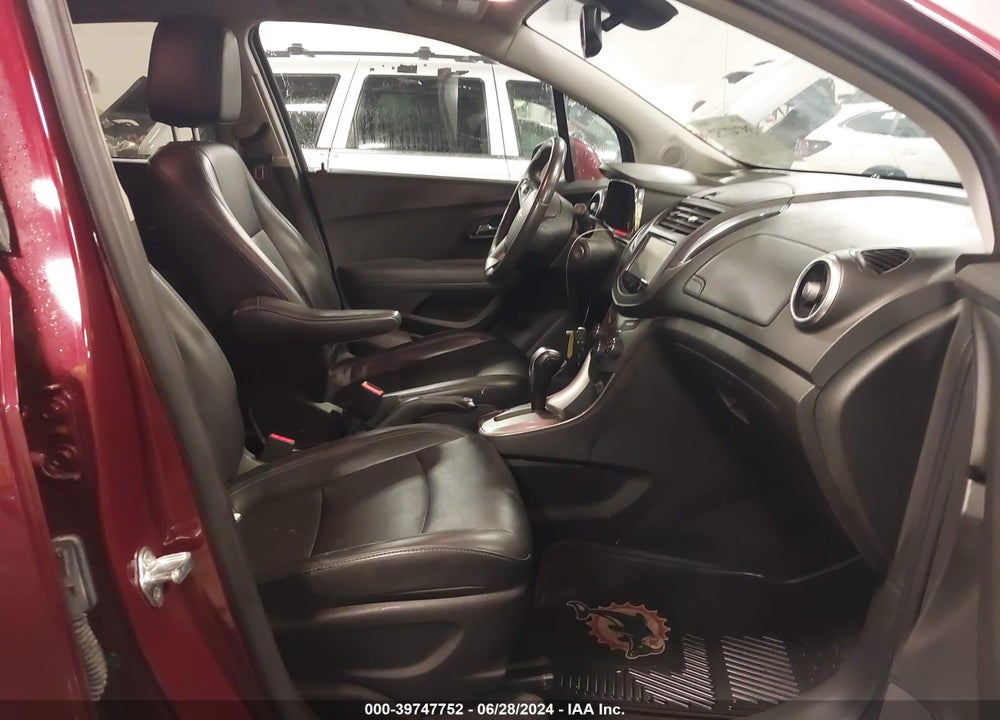 2016 CHEVROLET TRAX LTZ VIN: 3GNCJRSB5GL250111