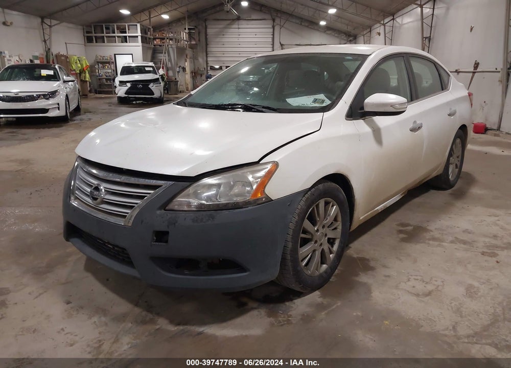 2013 NISSAN SENTRA SL VIN: 3N1AB7AP6DL647534