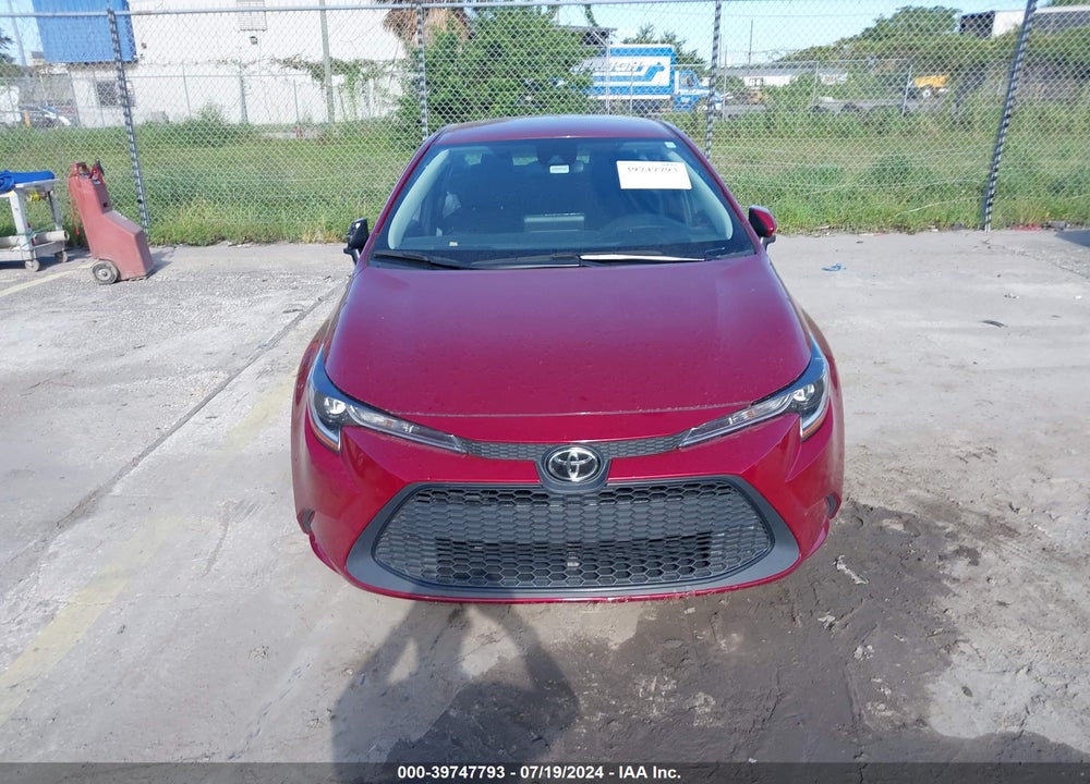 2022 TOYOTA COROLLA LE VIN: 5YFEPMAE3NP390365