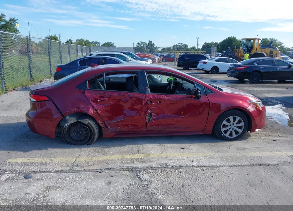 2022 TOYOTA COROLLA LE VIN: 5YFEPMAE3NP390365