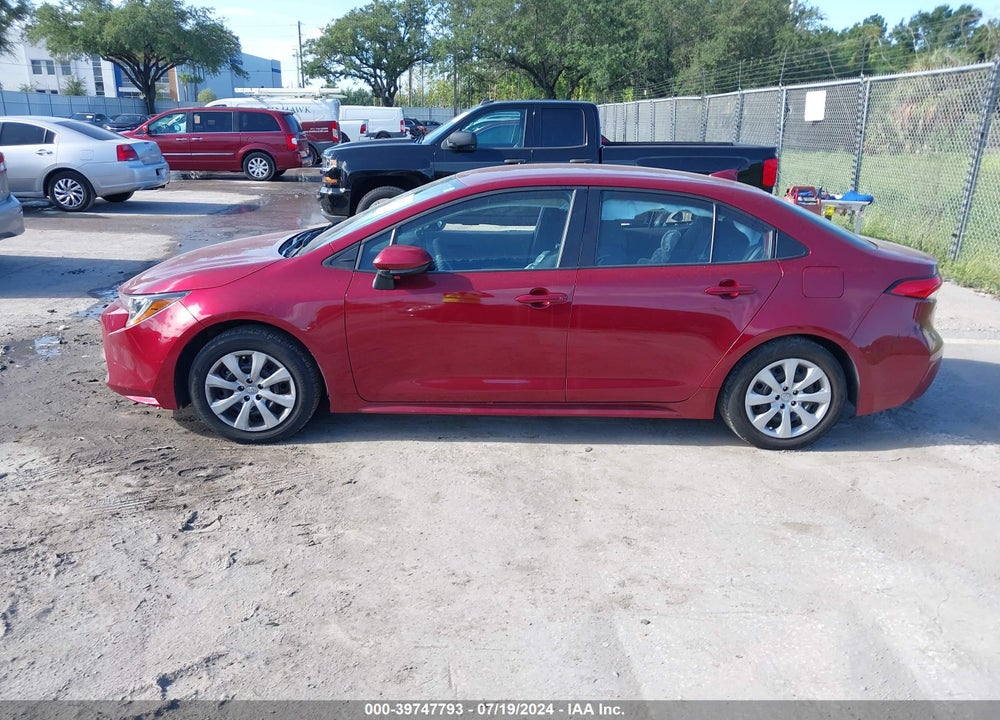 2022 TOYOTA COROLLA LE VIN: 5YFEPMAE3NP390365