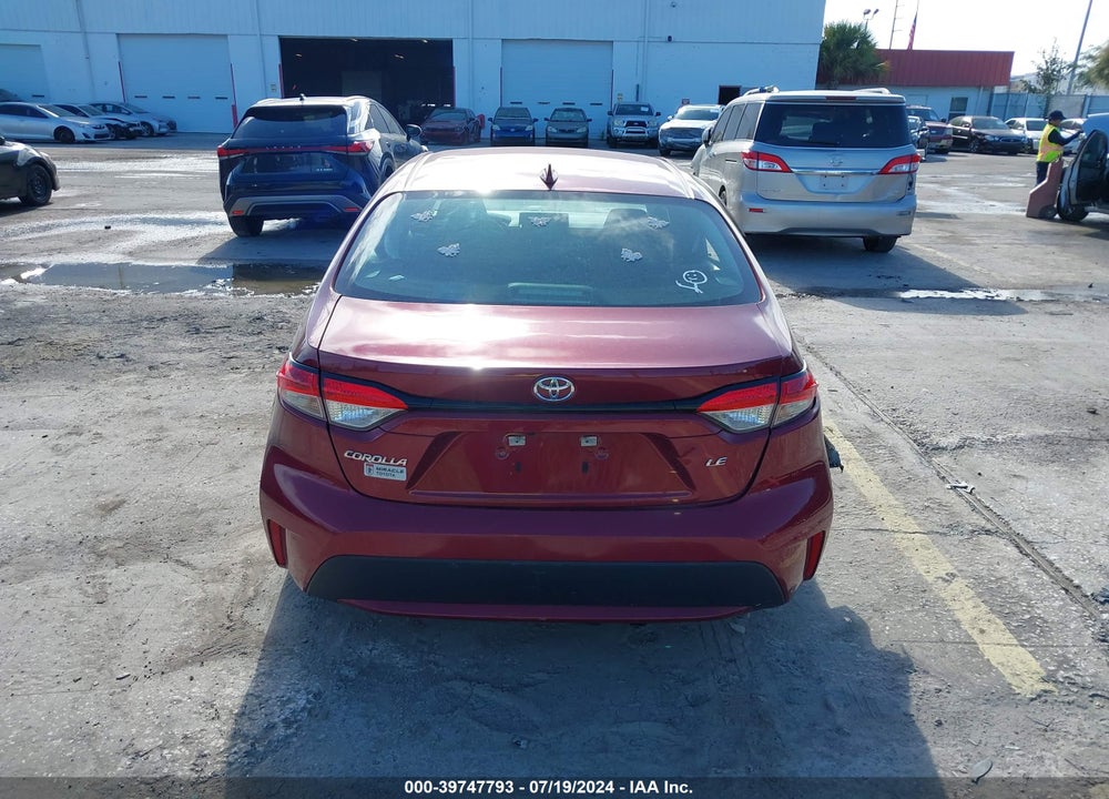 2022 TOYOTA COROLLA LE VIN: 5YFEPMAE3NP390365
