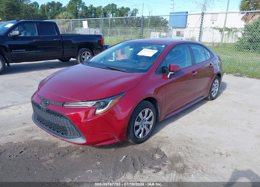2022 TOYOTA COROLLA LE VIN: 5YFEPMAE3NP390365