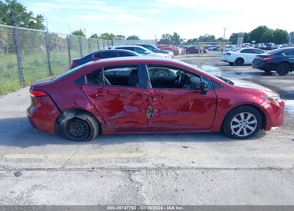 2022 TOYOTA COROLLA LE VIN: 5YFEPMAE3NP390365