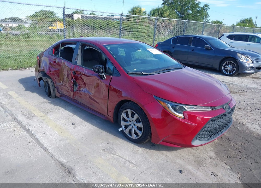2022 TOYOTA COROLLA LE VIN: 5YFEPMAE3NP390365