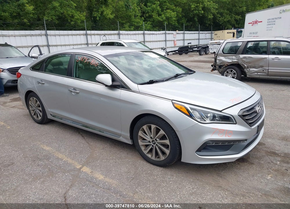 2016 HYUNDAI SONATA SPORT VIN: 5NPE34AF0GH388853
