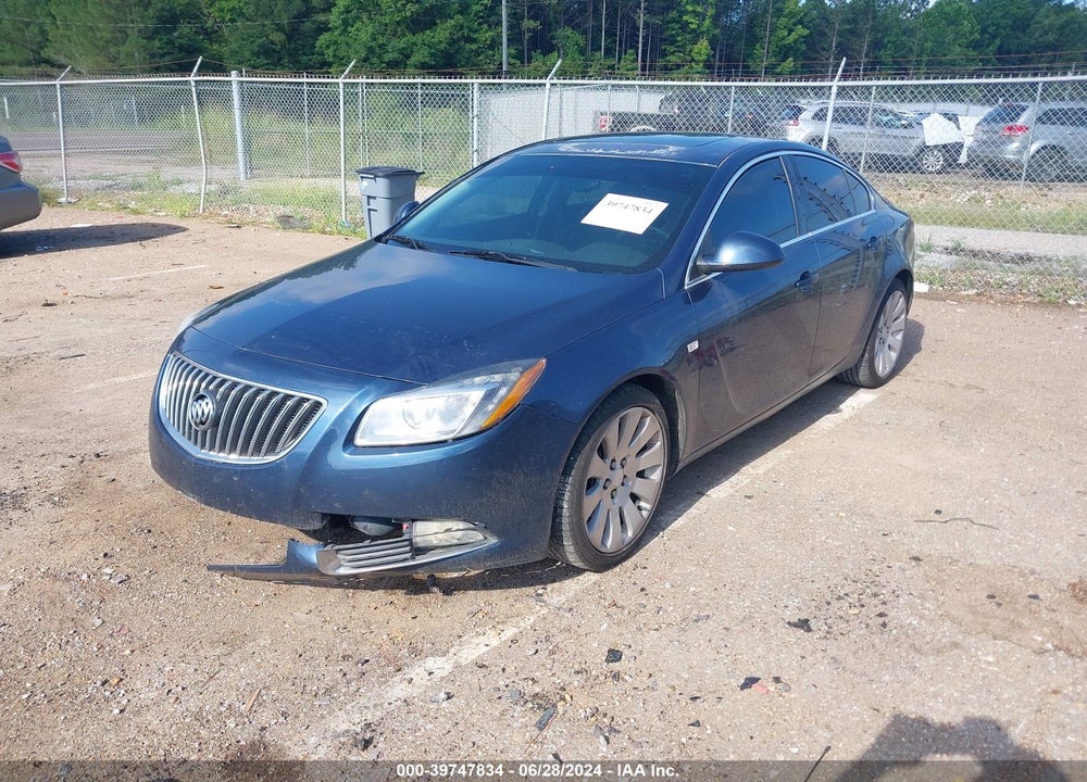 2011 BUICK REGAL CXL TURBO RUSSELSHEIM VIN: W04G05GV8B1093905