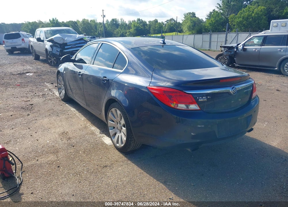 2011 BUICK REGAL CXL TURBO RUSSELSHEIM VIN: W04G05GV8B1093905