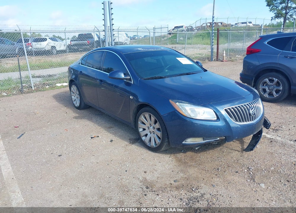 2011 BUICK REGAL CXL TURBO RUSSELSHEIM VIN: W04G05GV8B1093905