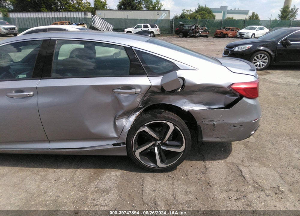 2022 HONDA ACCORD SPORT VIN: 1HGCV1F36NA054265