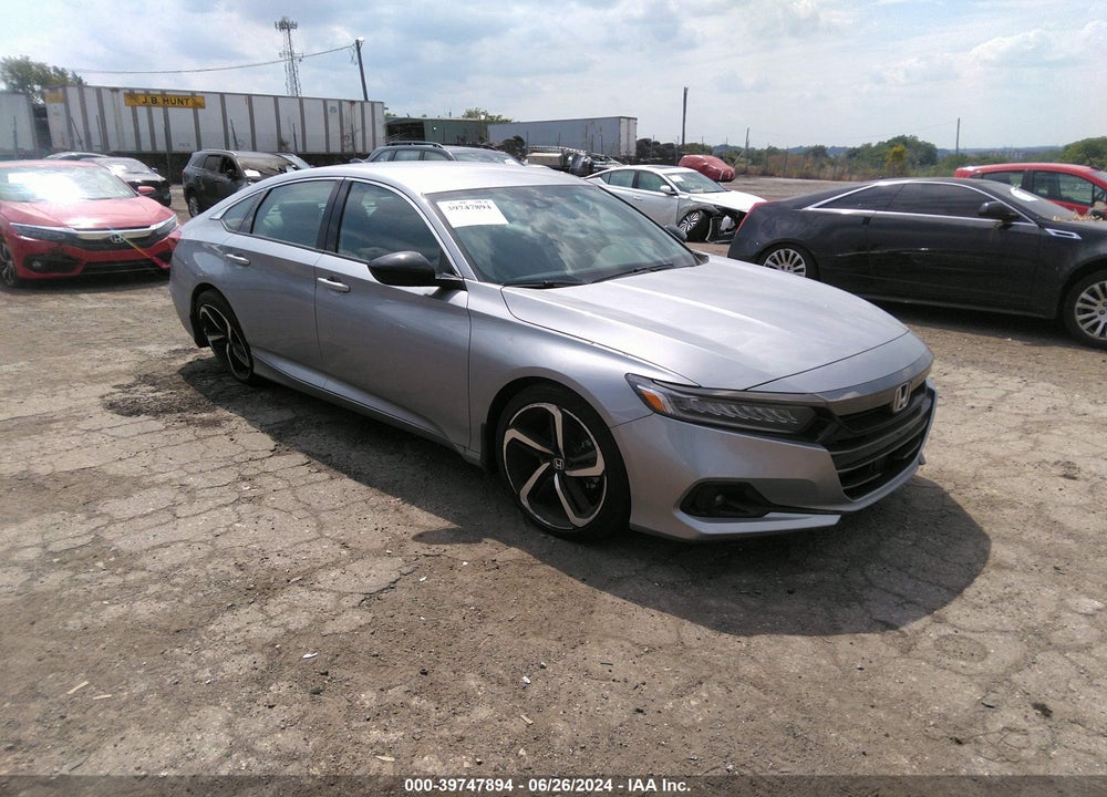 2022 HONDA ACCORD SPORT VIN: 1HGCV1F36NA054265