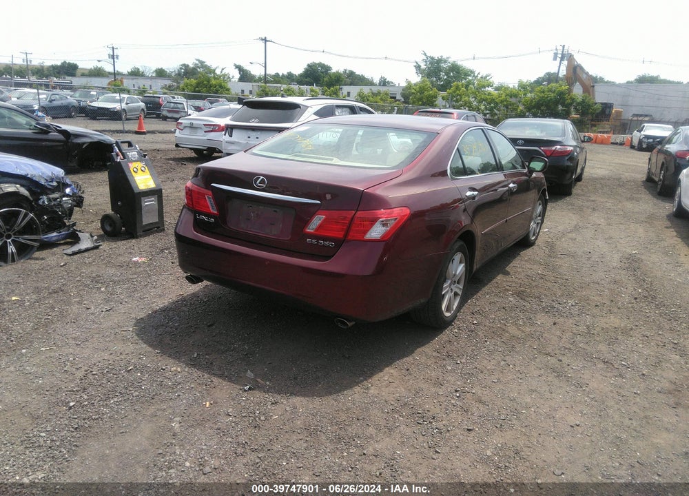 2007 LEXUS ES 350 VIN: JTHBJ46G872064561
