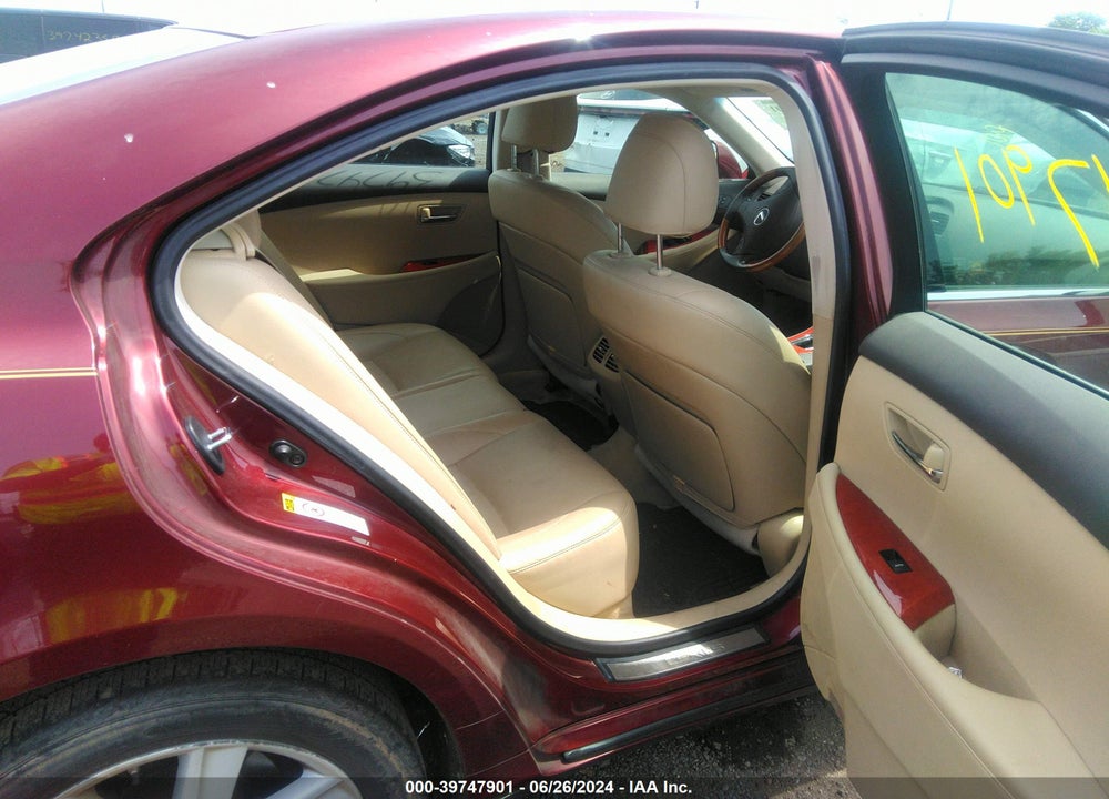 2007 LEXUS ES 350 VIN: JTHBJ46G872064561