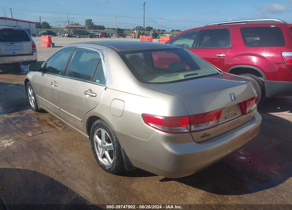 2003 HONDA ACCORD 2.4 EX VIN: 1HGCM56663A032347