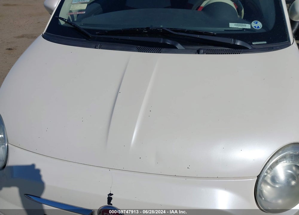 2013 FIAT 500 POP VIN: 3C3CFFAR8DT739531